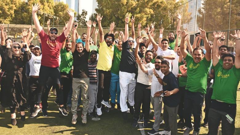 khaleej times employees cricket